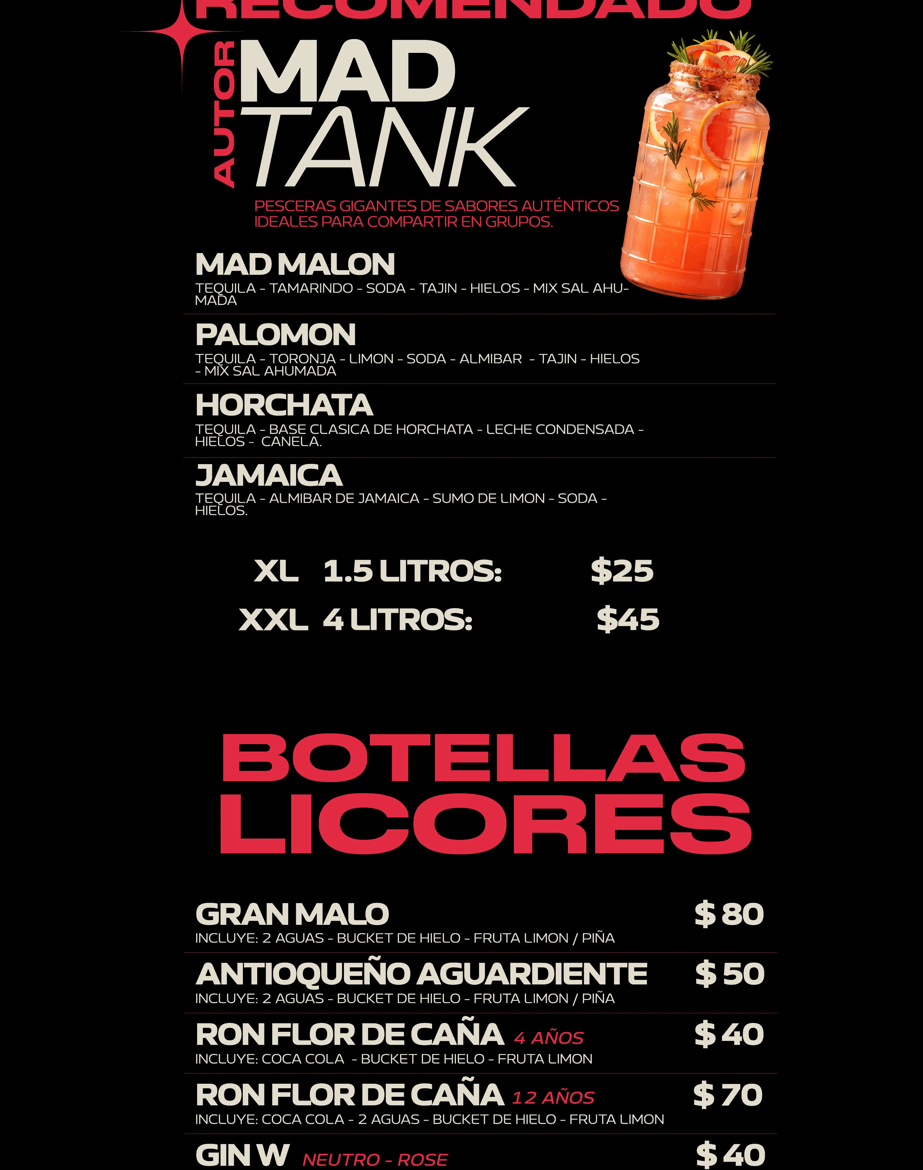 MAD Menu Section 3